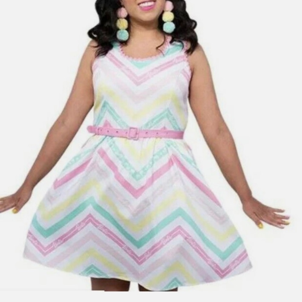 🆕 Loungefly Barbie Stitch Shoppe Dress size Large